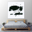 Gold and Black Elements 20 by Mike Schick on GIANT ART - black abstract