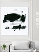 Gold and Black Elements 20 by Mike Schick on GIANT ART - black abstract