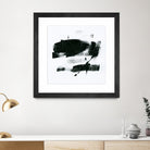 Gold and Black Elements 20 by Mike Schick on GIANT ART - black abstract