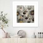 Morning Bloom Greige by Silvia Vassileva on GIANT ART - yellow floral