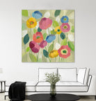 Fairy Tale Flowers I by Silvia Vassileva on GIANT ART - green floral