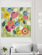 Fairy Tale Flowers I by Silvia Vassileva on GIANT ART - green floral
