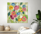 Fairy Tale Flowers I by Silvia Vassileva on GIANT ART - green floral