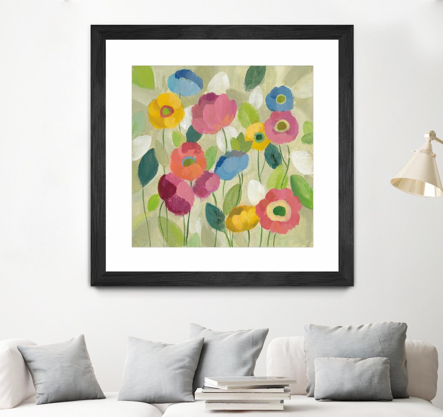Fairy Tale Flowers I by Silvia Vassileva on GIANT ART - green floral