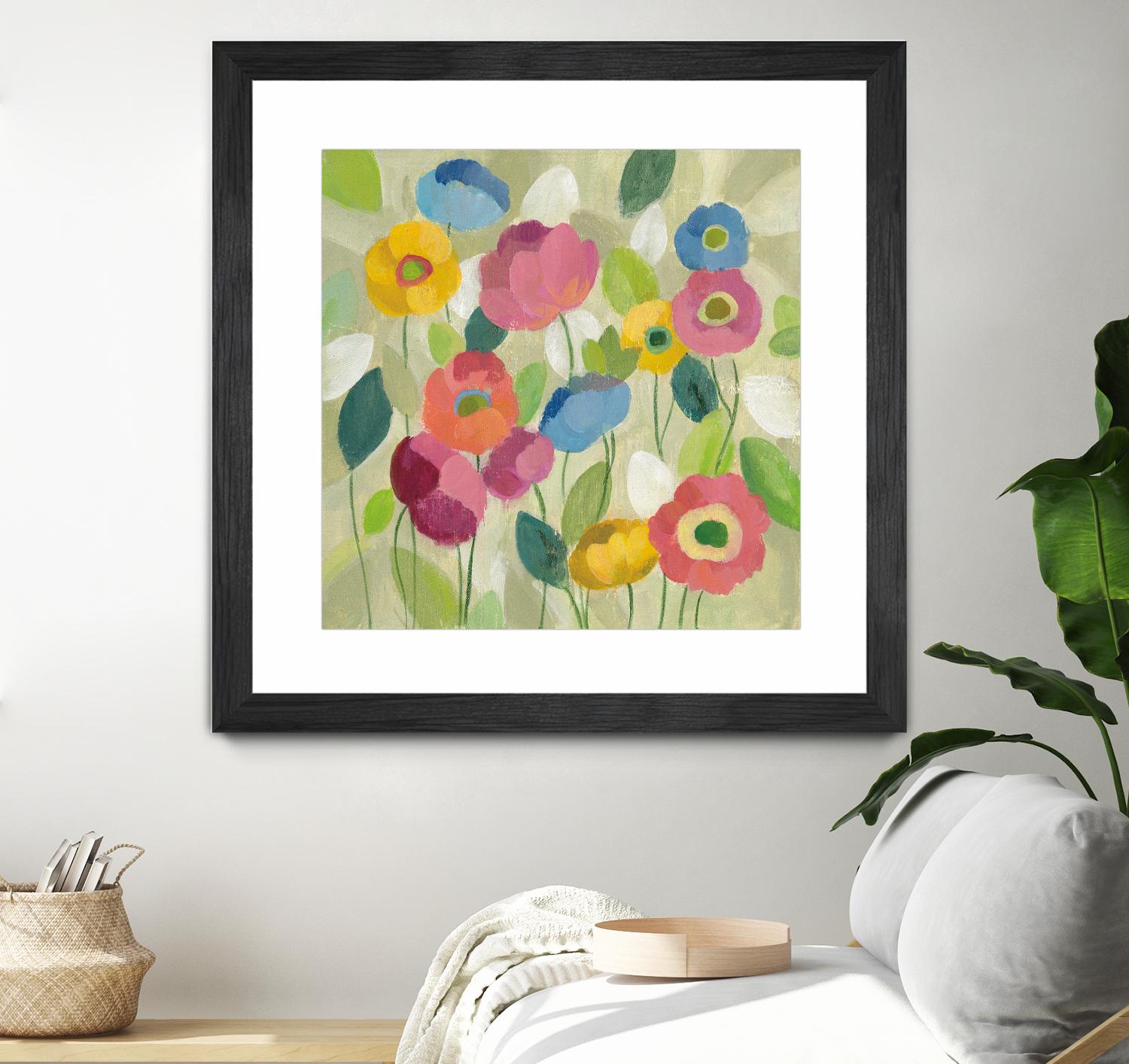 Fairy Tale Flowers I by Silvia Vassileva on GIANT ART - green floral