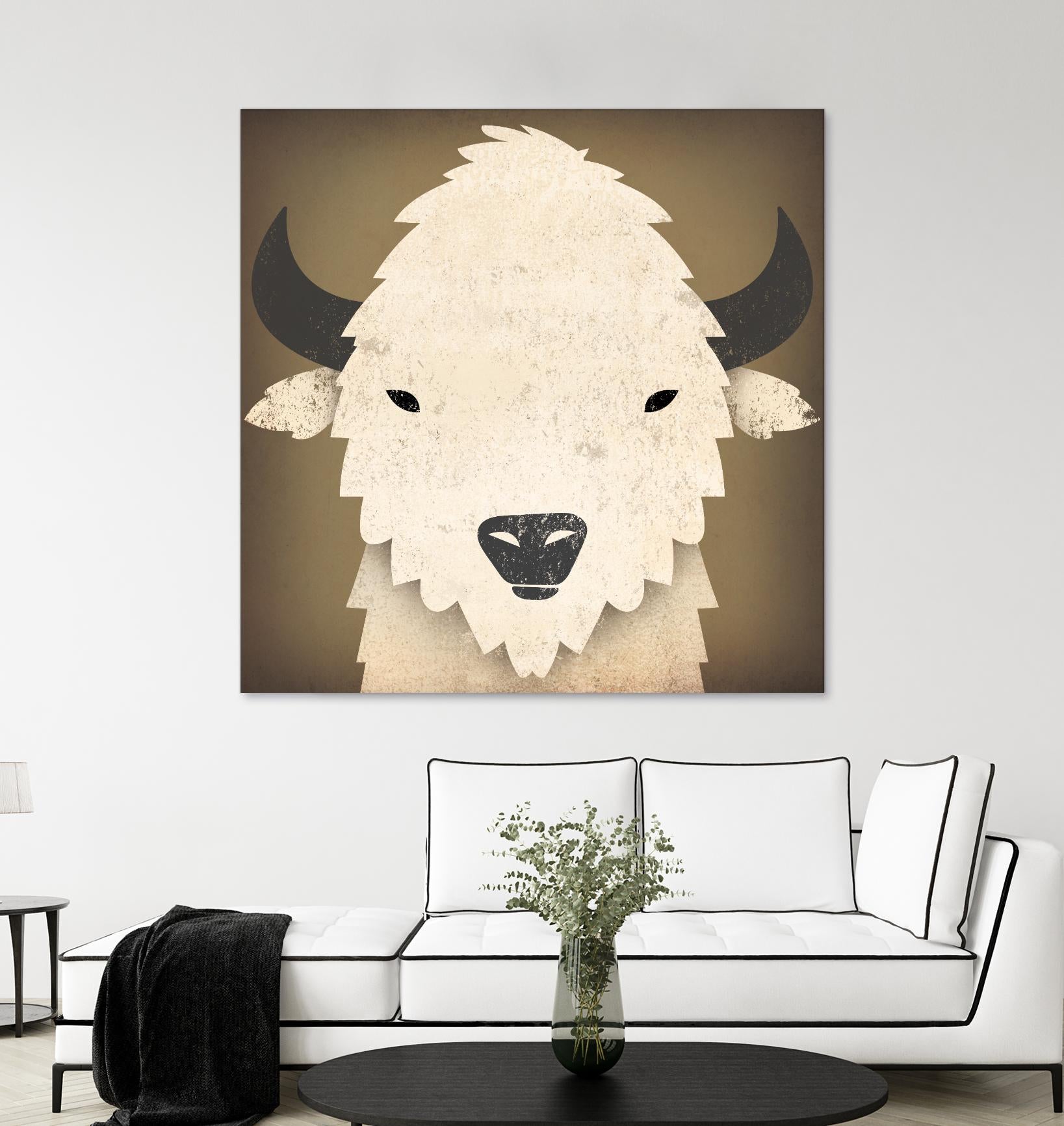 Buffalo I by Ryan Fowler on GIANT ART - brown animals