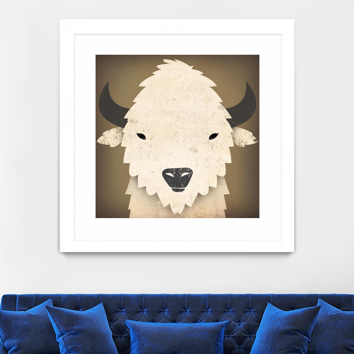 Buffalo I by Ryan Fowler on GIANT ART - brown animals