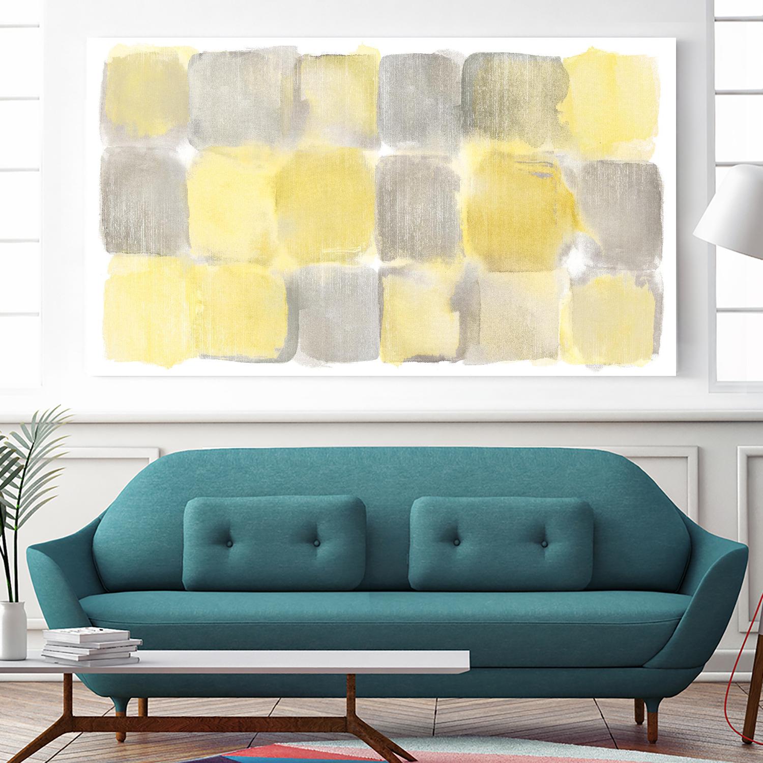 Two Tone III by Mike Schick on GIANT ART - grey abstract