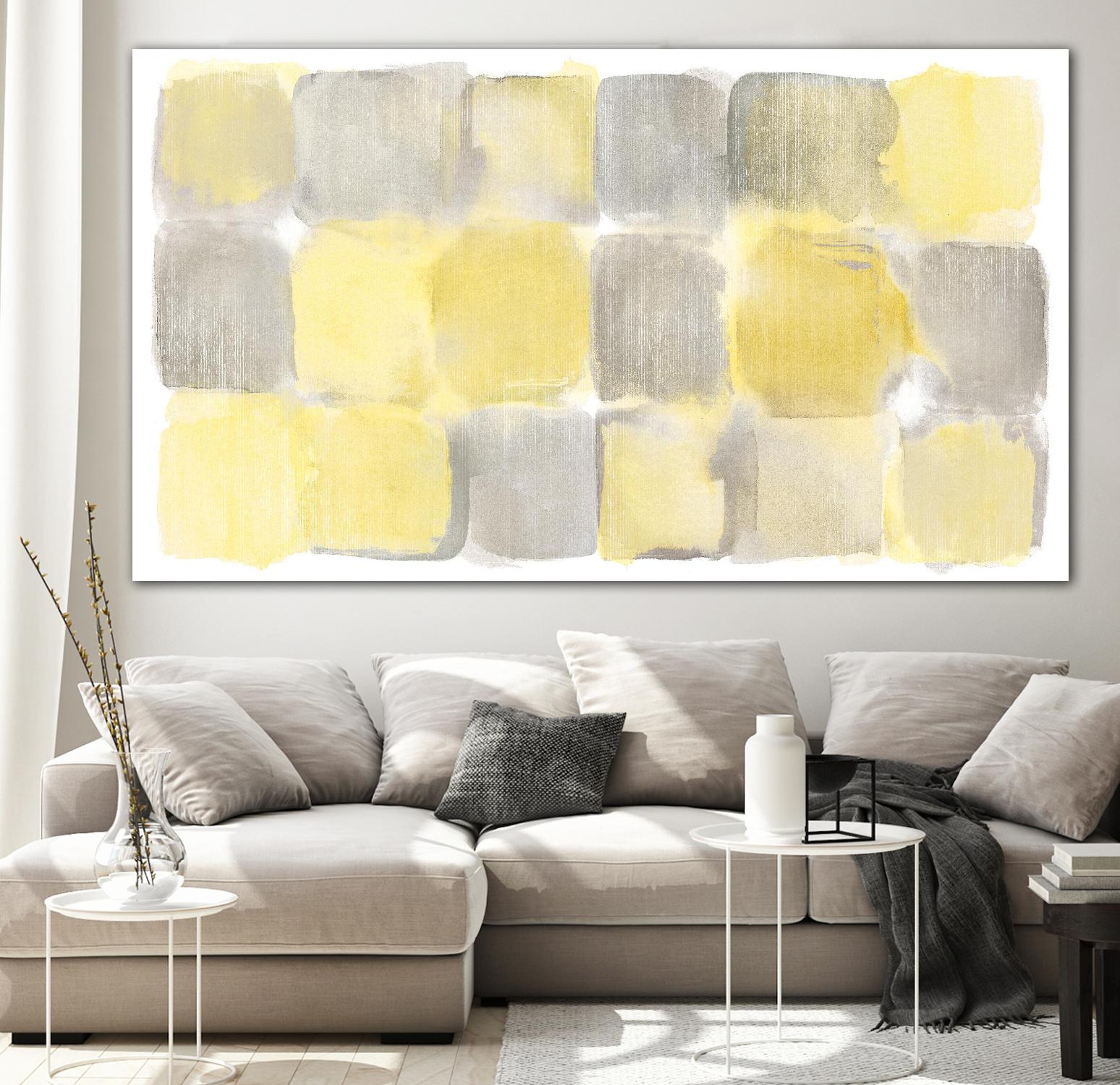 Two Tone III by Mike Schick on GIANT ART - grey abstract