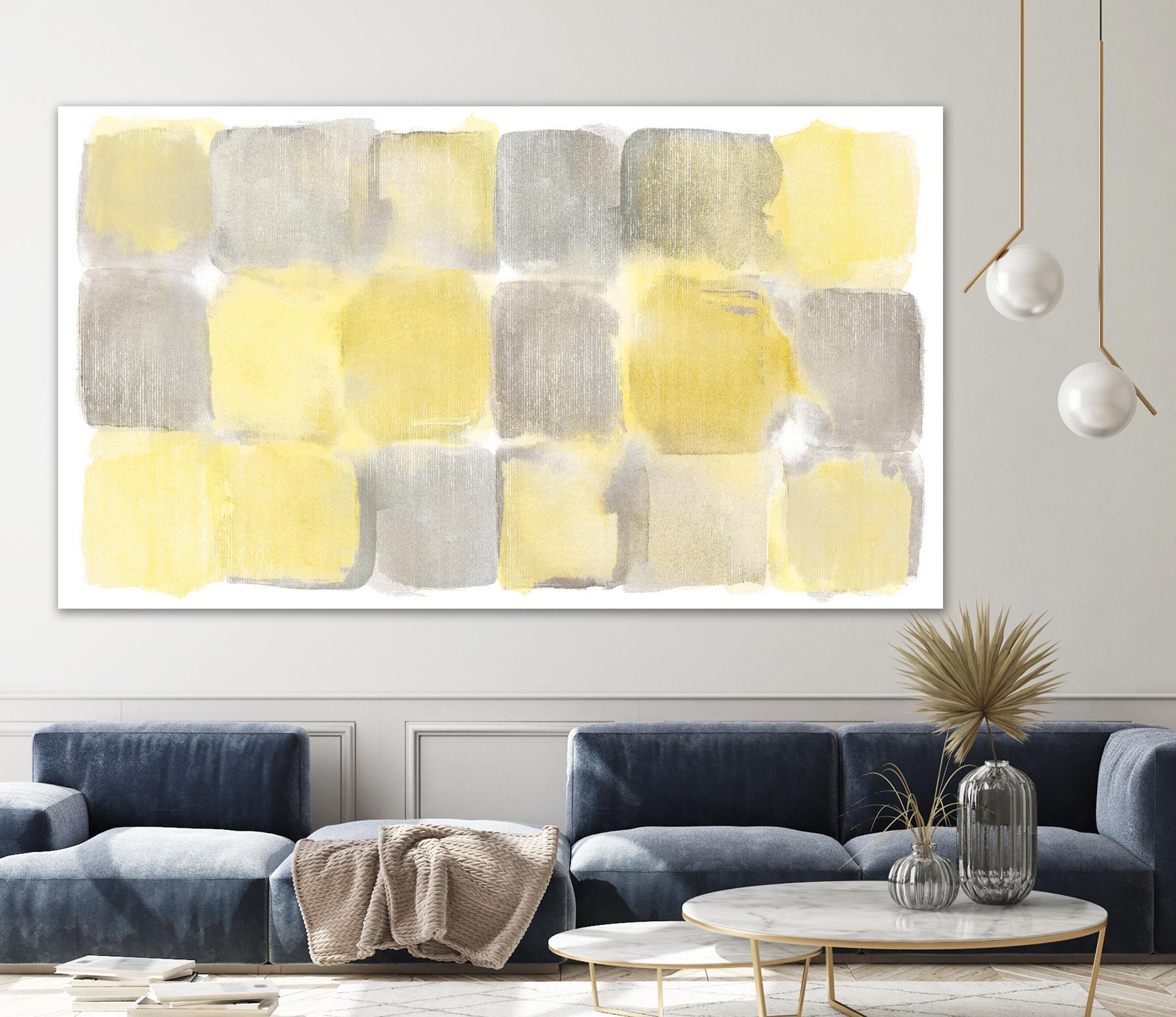 Two Tone III by Mike Schick on GIANT ART - grey abstract