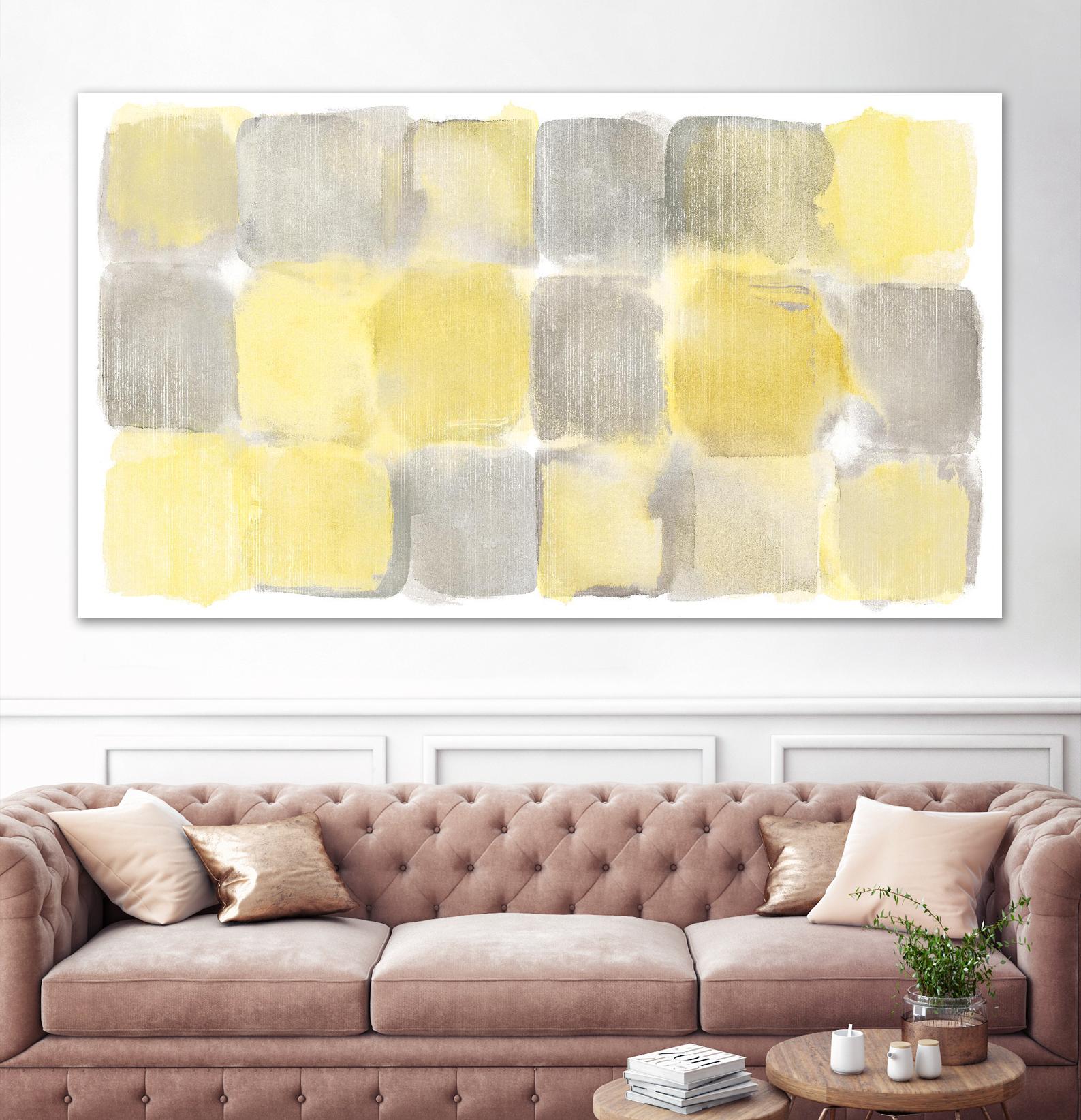 Two Tone III by Mike Schick on GIANT ART - grey abstract