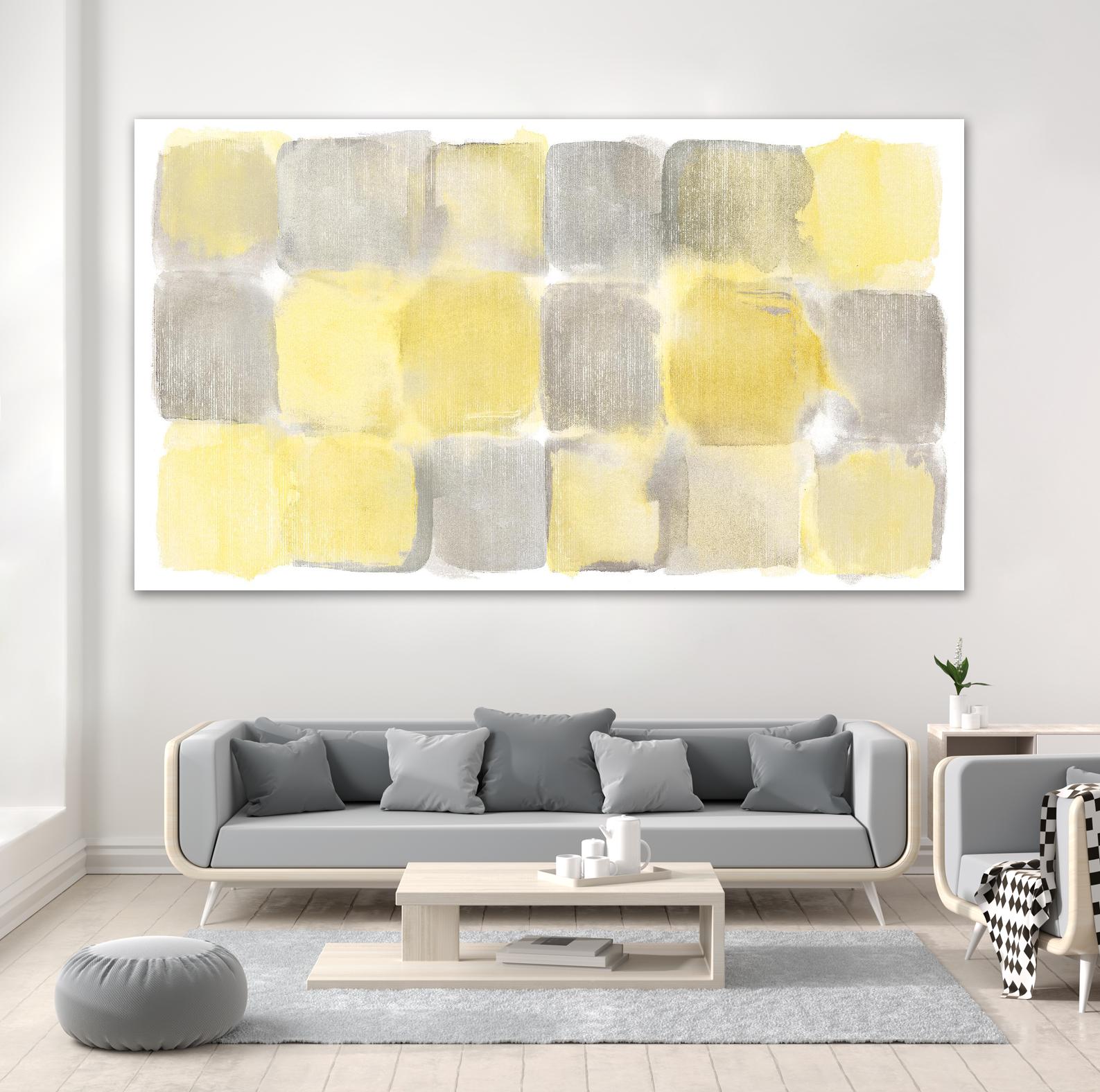 Two Tone III by Mike Schick on GIANT ART - grey abstract