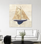 Nautique I by James Wiens on GIANT ART - beige nautical