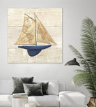 Nautique I by James Wiens on GIANT ART - beige nautical