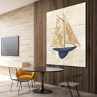 Nautique I by James Wiens on GIANT ART - beige nautical