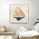 Nautique I by James Wiens on GIANT ART - beige nautical