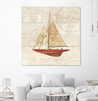 Nautique II by James Wiens on GIANT ART - beige nautical