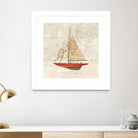 Nautique II by James Wiens on GIANT ART - beige nautical