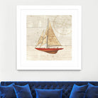 Nautique II by James Wiens on GIANT ART - beige nautical