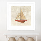 Nautique II by James Wiens on GIANT ART - beige nautical