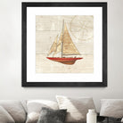 Nautique II by James Wiens on GIANT ART - beige nautical