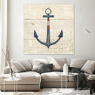 Nautique III by James Wiens on GIANT ART - beige nautical