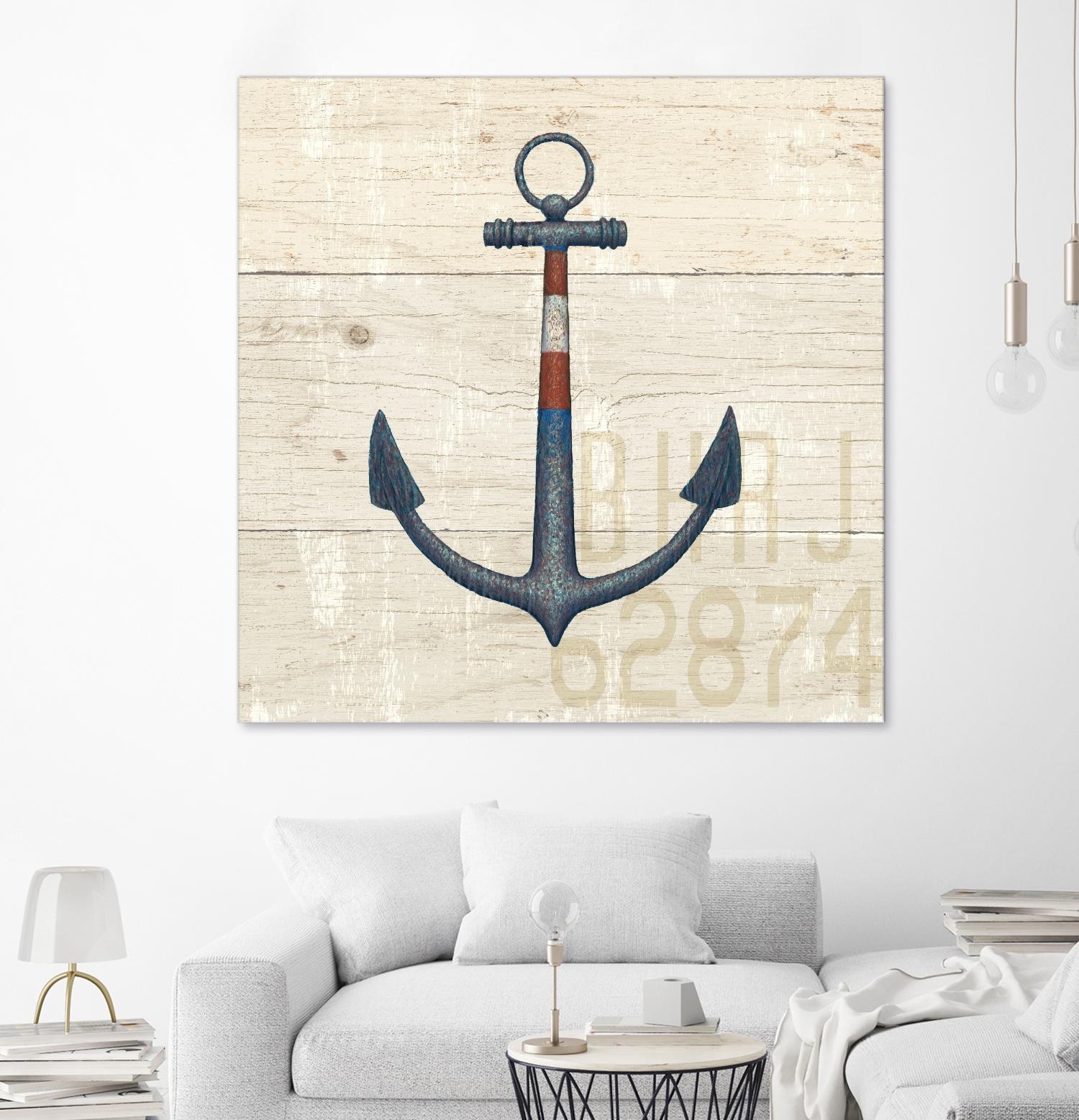 Nautique III by James Wiens on GIANT ART - beige nautical