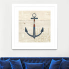 Nautique III by James Wiens on GIANT ART - beige nautical