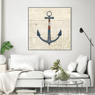 Nautique III by James Wiens on GIANT ART - beige nautical