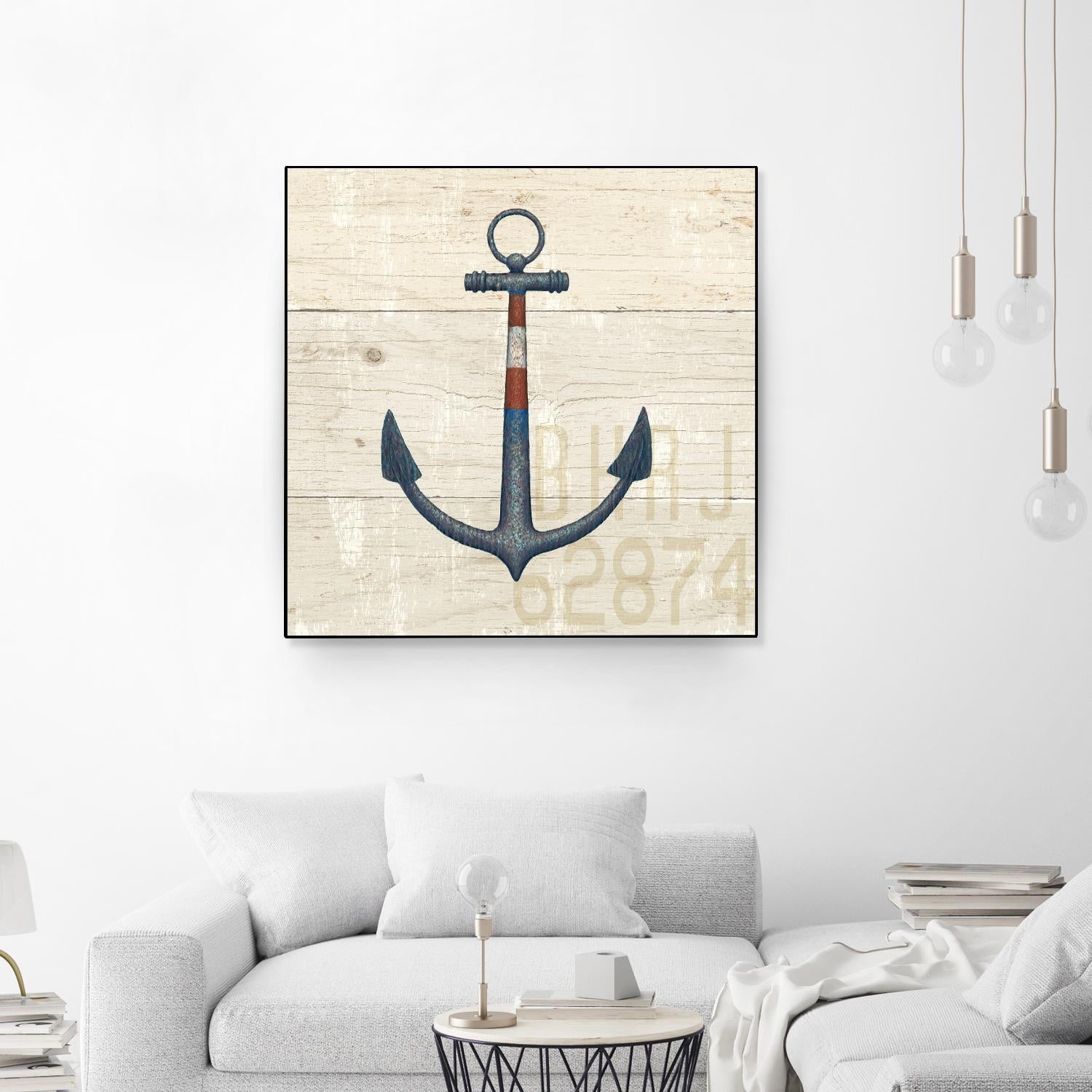 Nautique III by James Wiens on GIANT ART - beige nautical