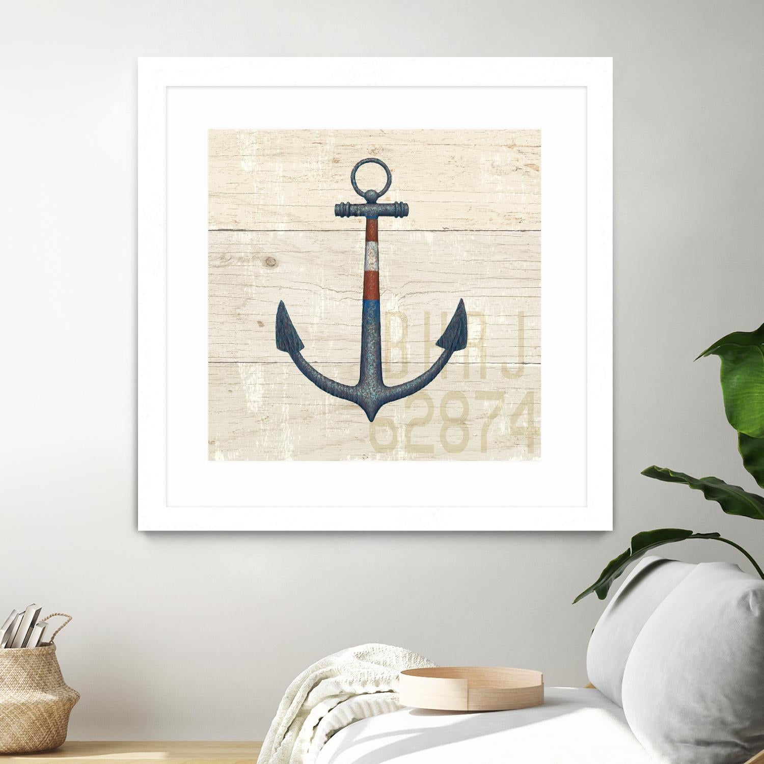 Nautique III by James Wiens on GIANT ART - beige nautical