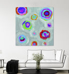 Frolic I Crop by Portfolio on GIANT ART - pink abstract