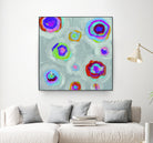 Frolic I Crop by Portfolio on GIANT ART - pink abstract