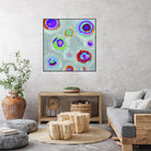 Frolic I Crop by Portfolio on GIANT ART - pink abstract