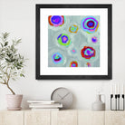 Frolic I Crop by Portfolio on GIANT ART - pink abstract