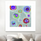Frolic I Crop by Portfolio on GIANT ART - pink abstract