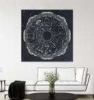 Night Sky Zodiac by Sara Zieve Miller on GIANT ART - grey maps