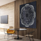 Night Sky Zodiac by Sara Zieve Miller on GIANT ART - grey maps