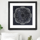 Night Sky Zodiac by Sara Zieve Miller on GIANT ART - grey maps