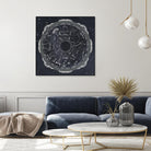 Night Sky Zodiac by Sara Zieve Miller on GIANT ART - grey maps