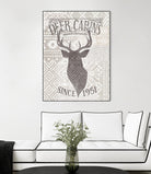 Soft Lodge VI by Janelle Penner on GIANT ART - beige country look