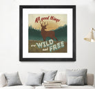Discover the Wild VI by Janelle Penner on GIANT ART - green country look