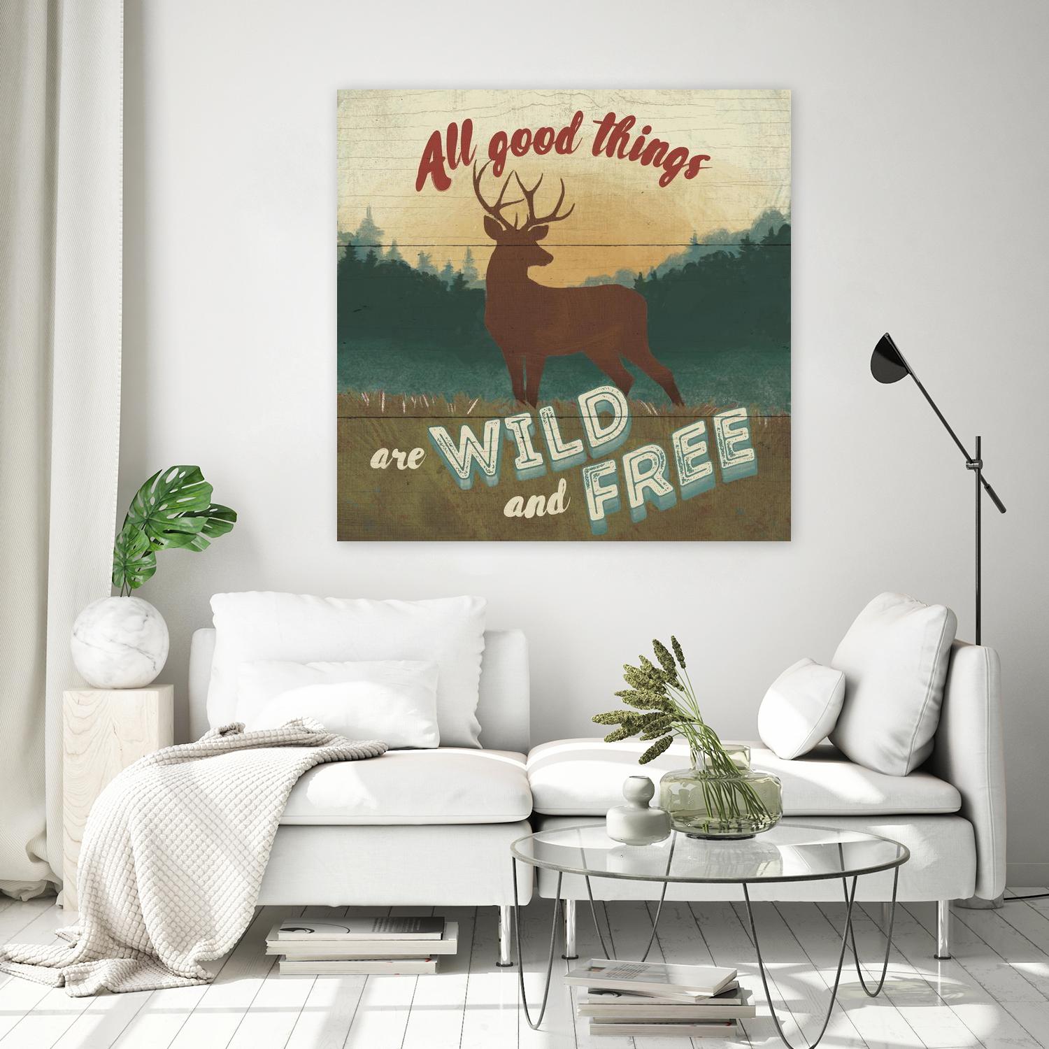 Discover the Wild VI by Janelle Penner on GIANT ART - green country look