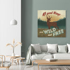 Discover the Wild VI by Janelle Penner on GIANT ART - green country look