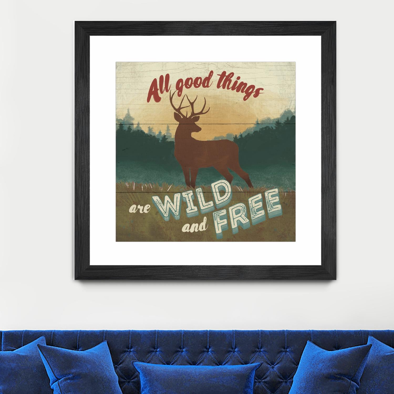 Discover the Wild VI by Janelle Penner on GIANT ART - green country look