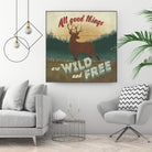 Discover the Wild VI by Janelle Penner on GIANT ART - green country look