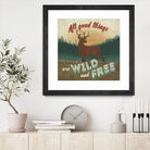 Discover the Wild VI by Janelle Penner on GIANT ART - green country look