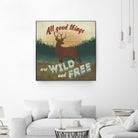 Discover the Wild VI by Janelle Penner on GIANT ART - green country look