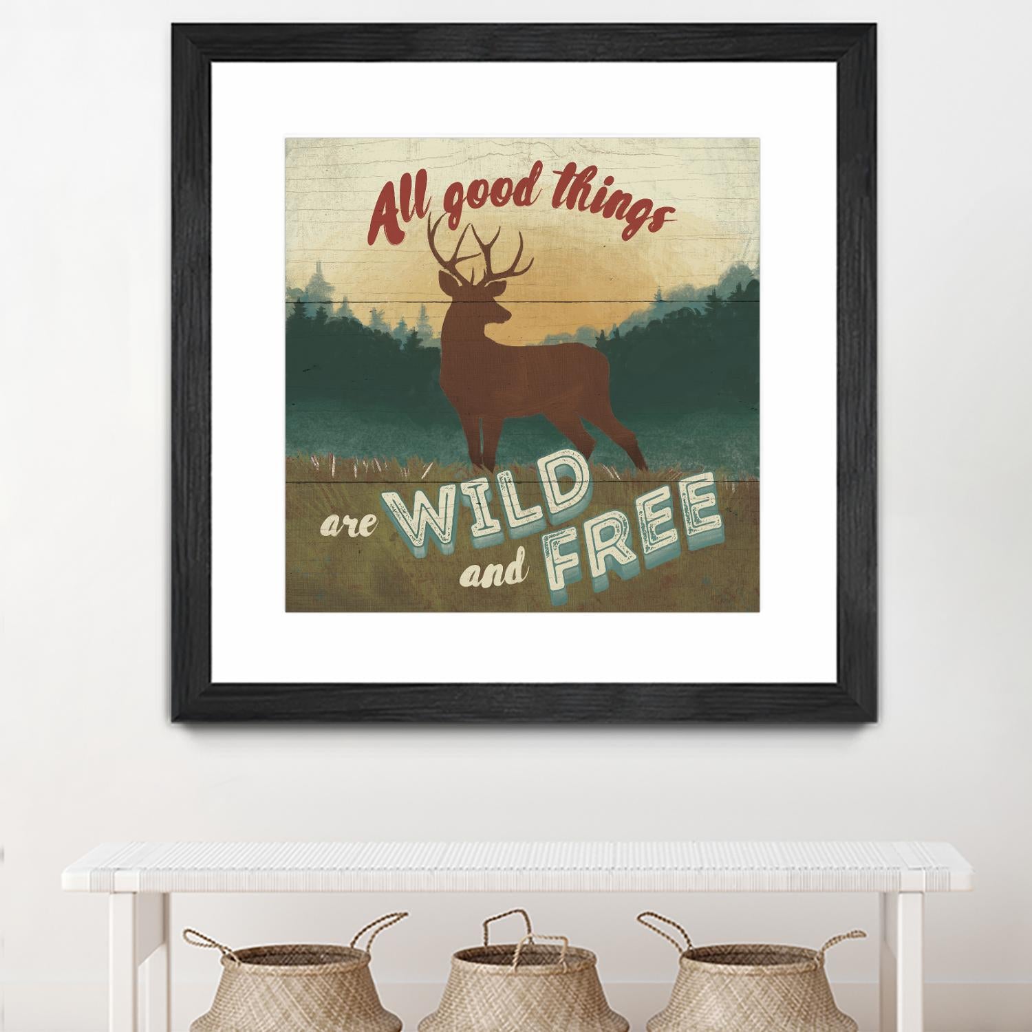 Discover the Wild VI by Janelle Penner on GIANT ART - green country look