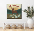 Discover the Wild VI by Janelle Penner on GIANT ART - green country look